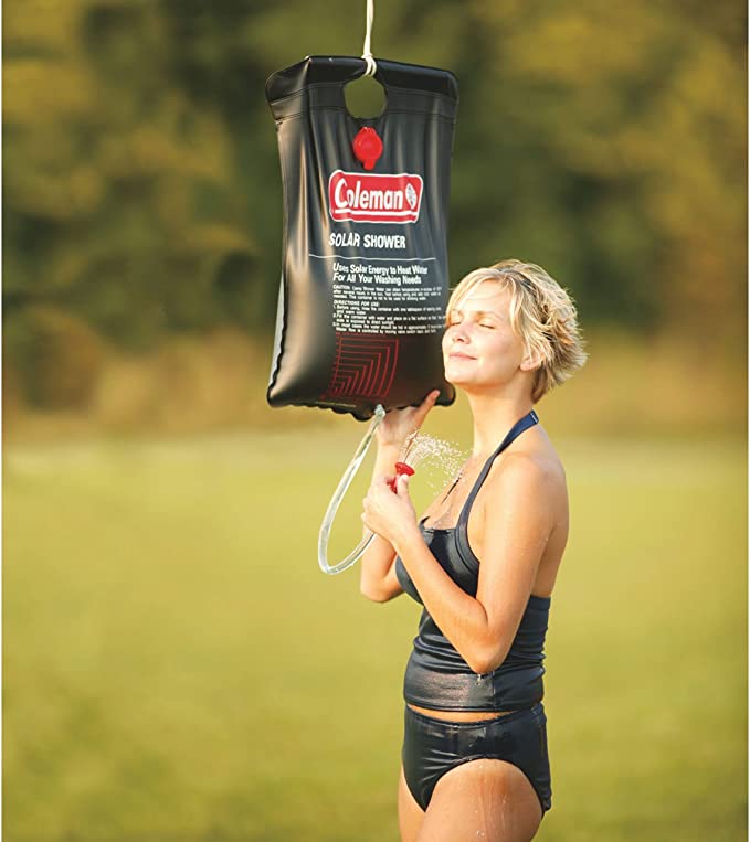 Amazon.com : Coleman 5-Gallon Solar Shower : Portable Camping Shower Gear :  Sports & Outdoors