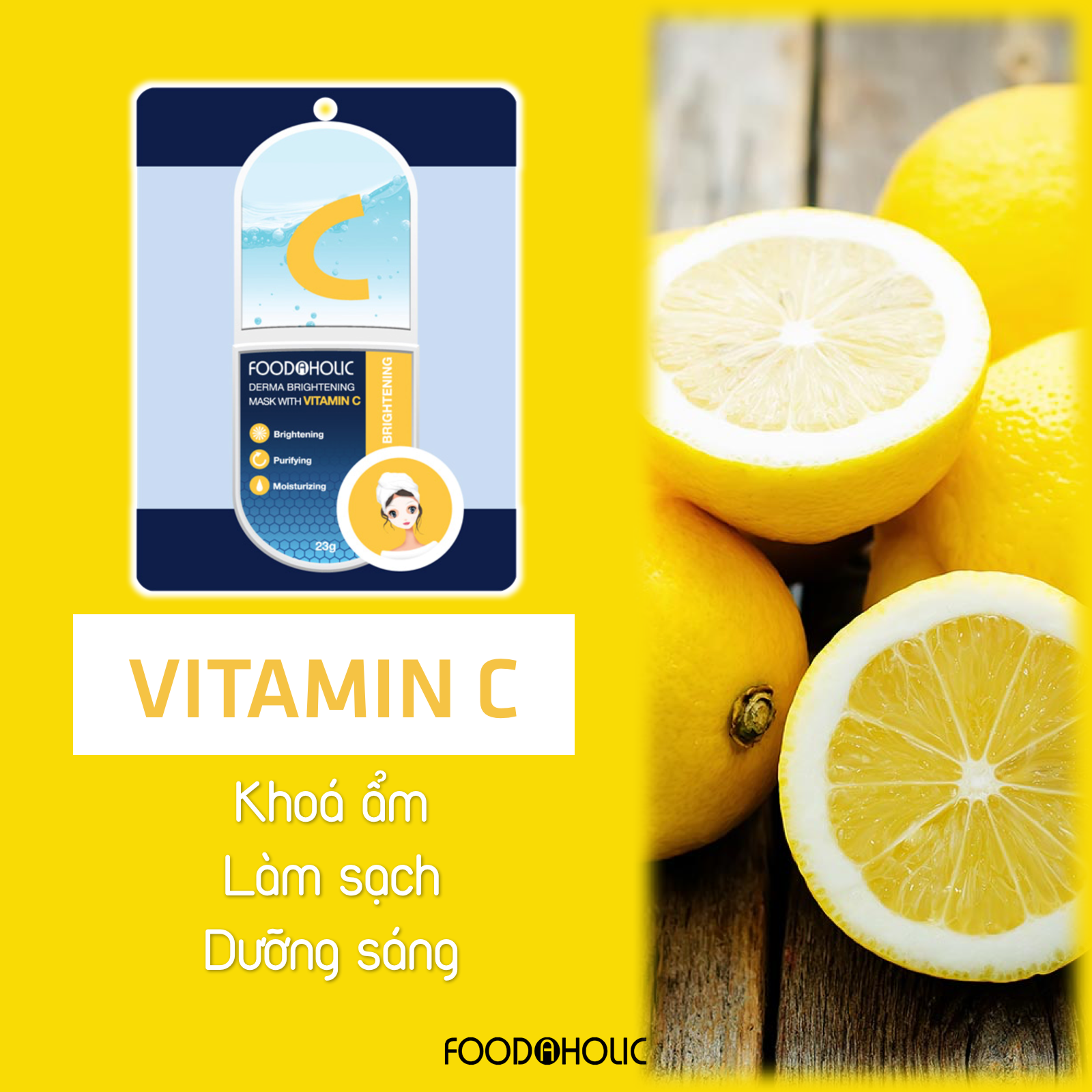 Quy tụ chuỗi vitamin - Foodaholic sở hữu bí quyết chăm sóc da toàn ...