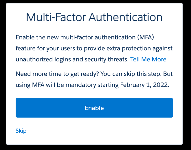 Multi-Factor Authentication