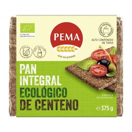 Pan de centeno integral Pema 375 g
