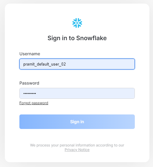 Snowflake login page - snowflake roles