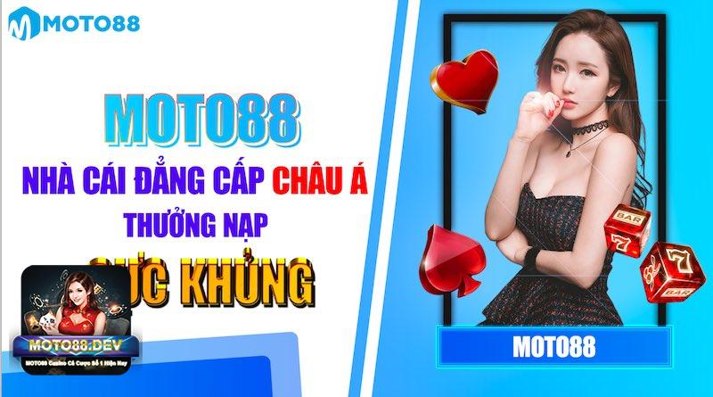 Nhà cái Moto88 có nhiều game