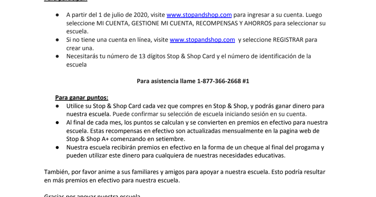 Stop & Shop A+ Spanish.docx.pdf