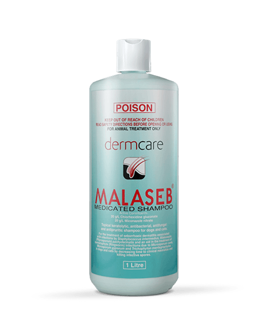 10. Dermcare Malaseb Medicated Shampoo