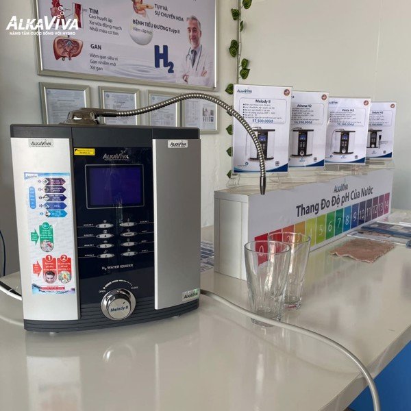Máy lọc nước AlkaViva tại Showroom Toàn Phát