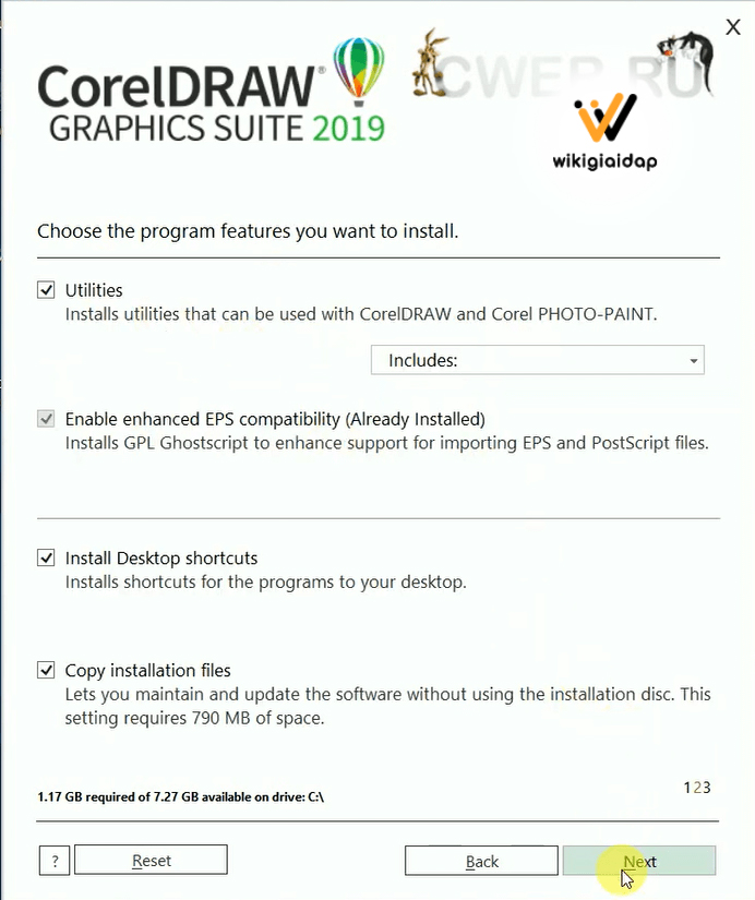 Hướng dẫn cài đặt chi tiết CorelDRAW Graphics Suite 2019