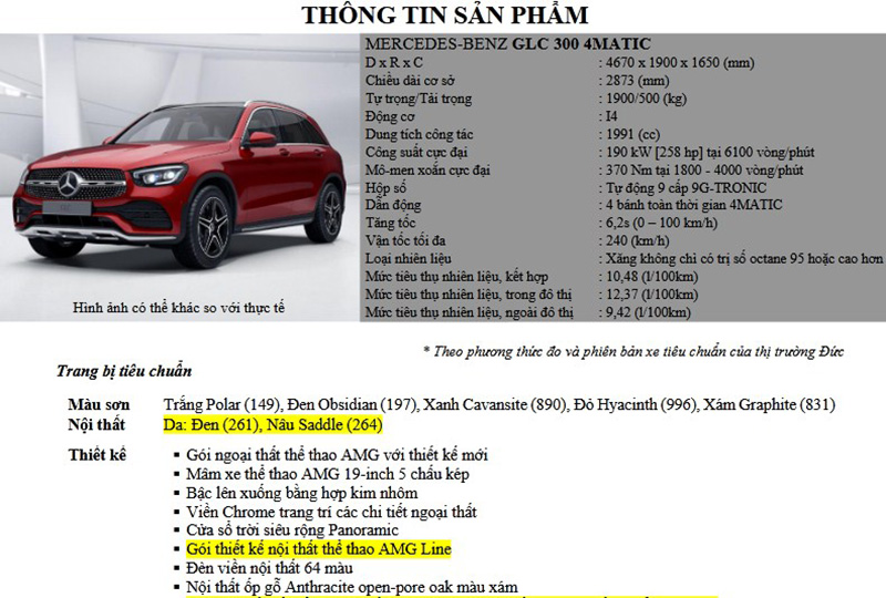 Nắm chắc thông số kỹ thuật của xe mình đang sở hữu 