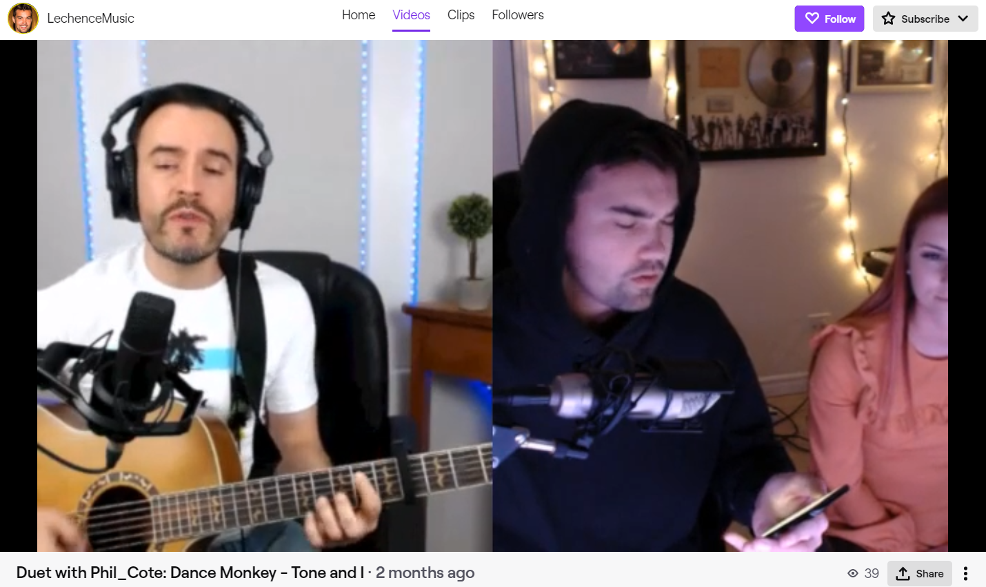 Twitch Sings: Dance Monkey by Tones and I 