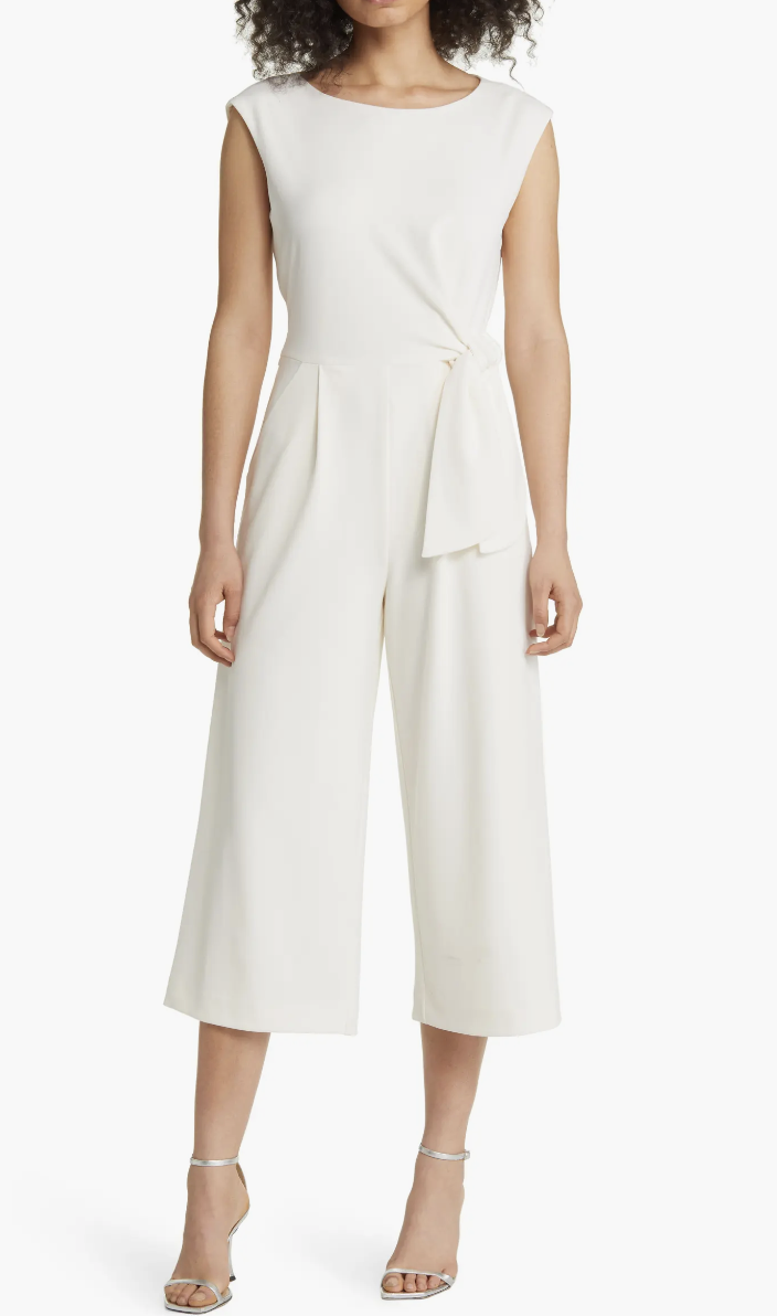 Side Knot Crop Wide Leg Jumpsuit from Nordstrom