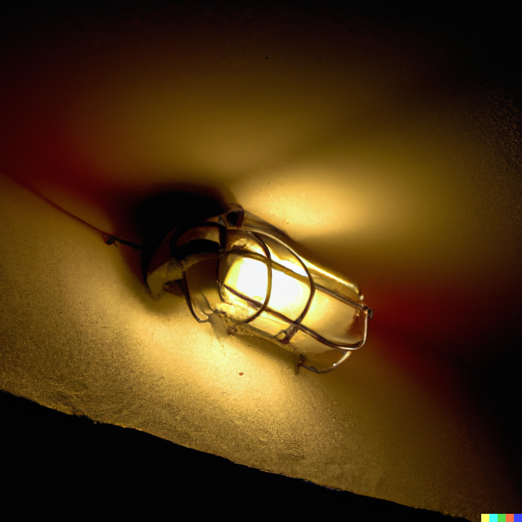 Lampe antichoc - par DALL-E 2