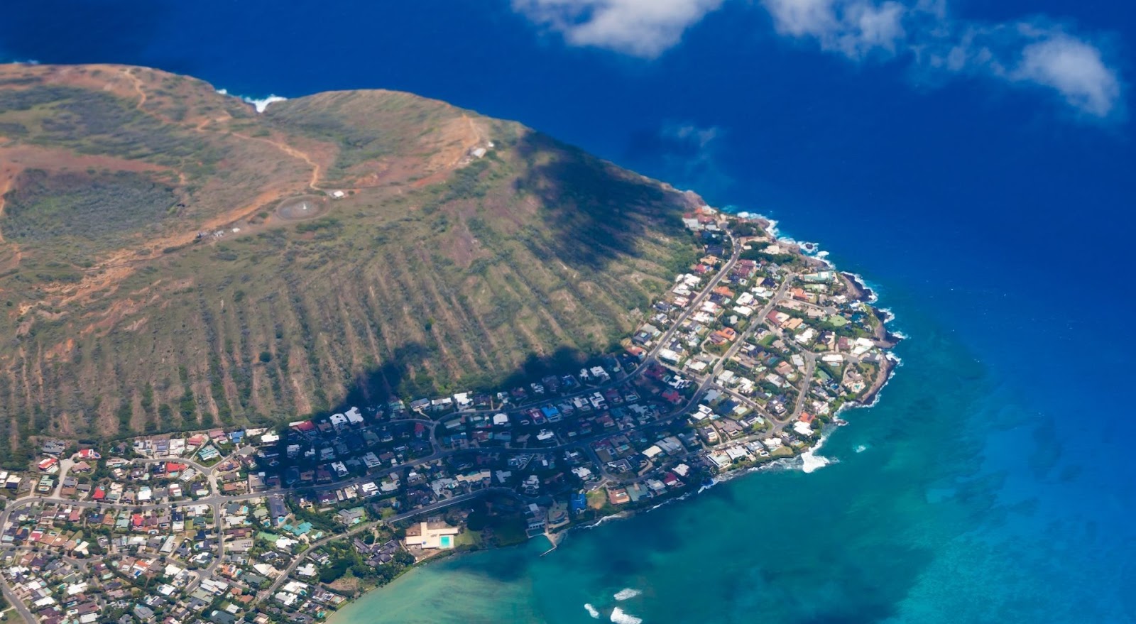 aerial photo of Hawaii