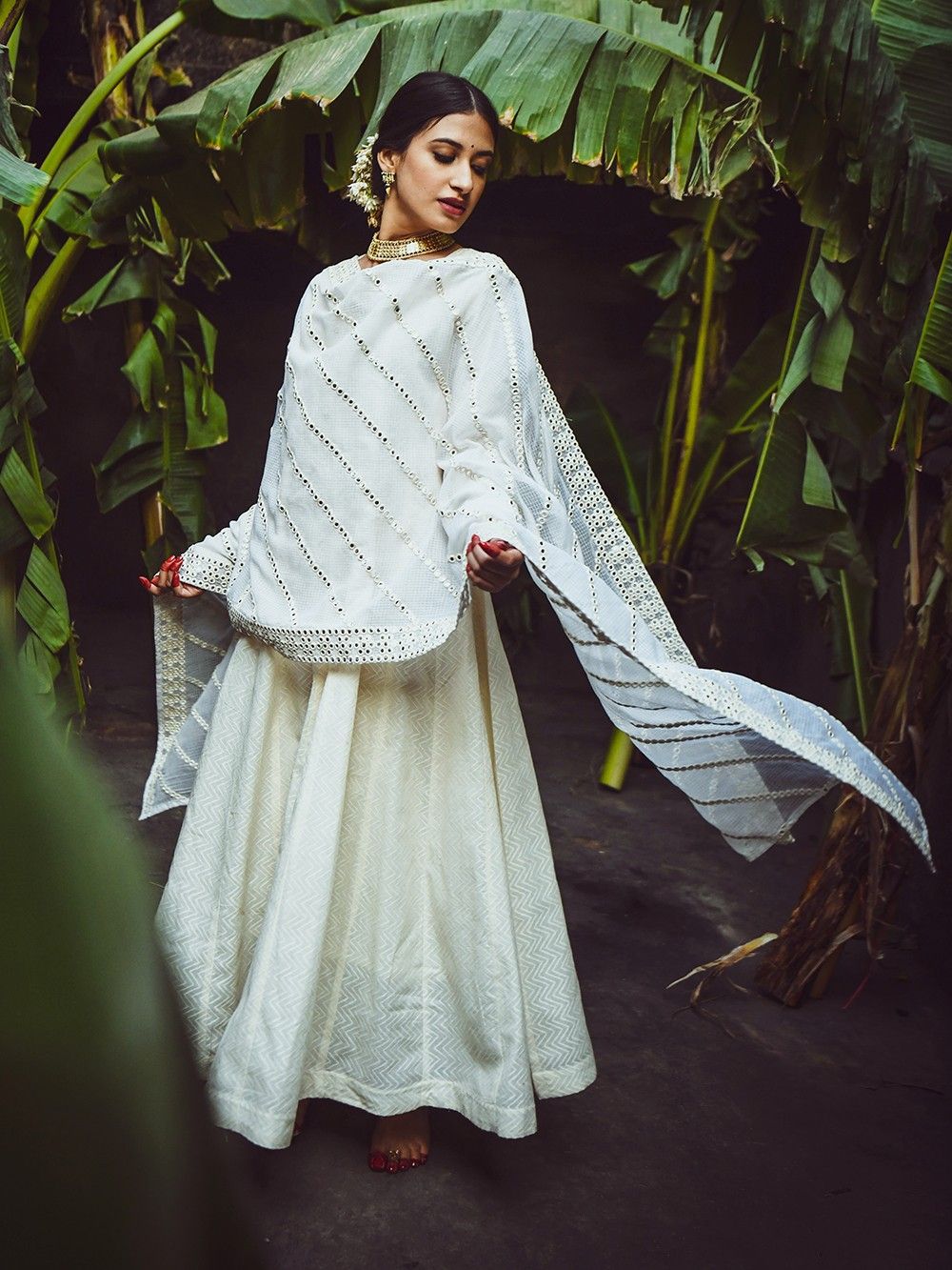 the loom - Dobby Anarkali Kurta