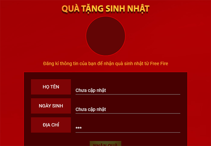 Quà tặng ff membership