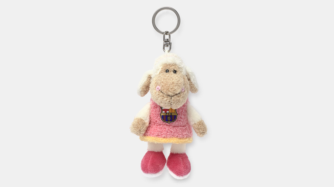 fc barcelona shop plush key rings company gifts to employees