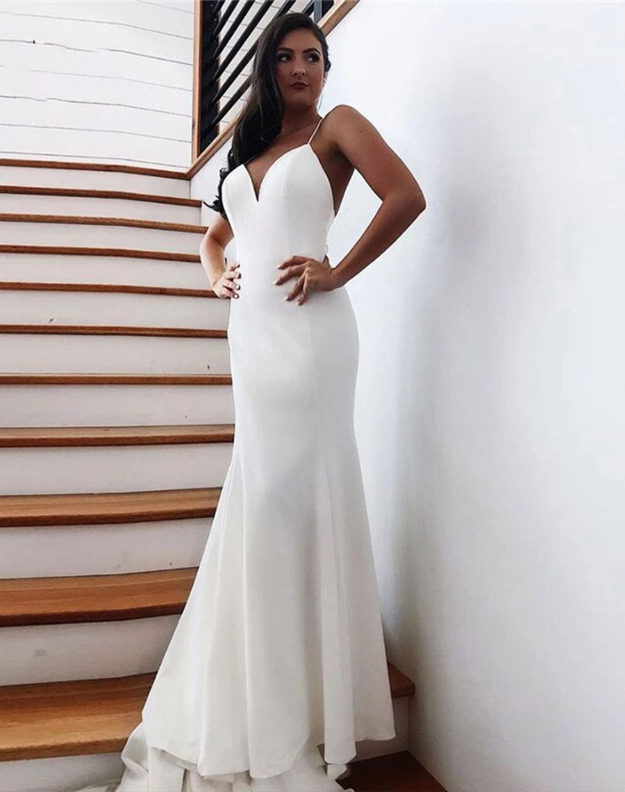 A-line wedding dress