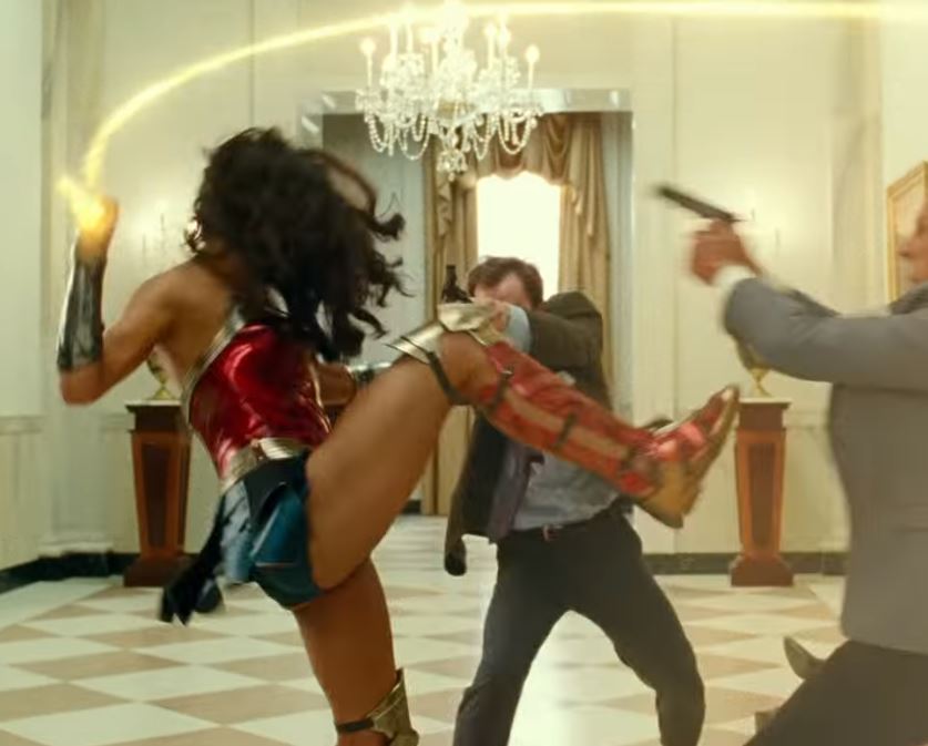 Action Still from Wonder Woman 1984 Trailer. 