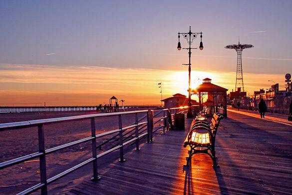 Coney Island in Brooklyn