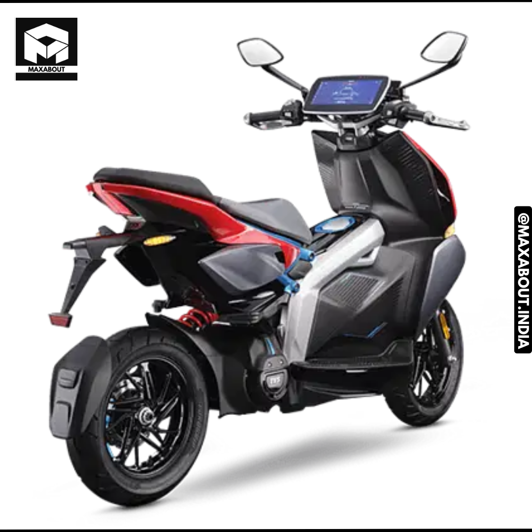 TVS X Launched - The Sporty Electric Scooter - frame
