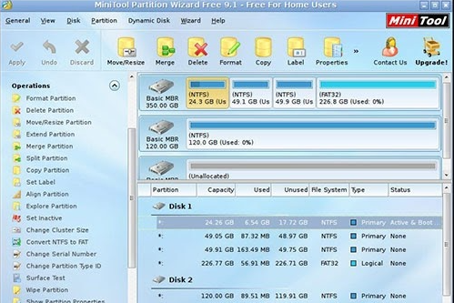 MiniTool Partition Wizard Bootable CD