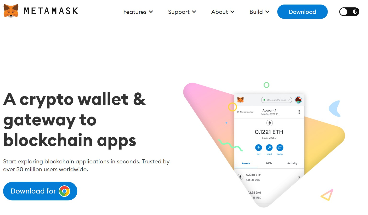 MetaMask Wallet. 