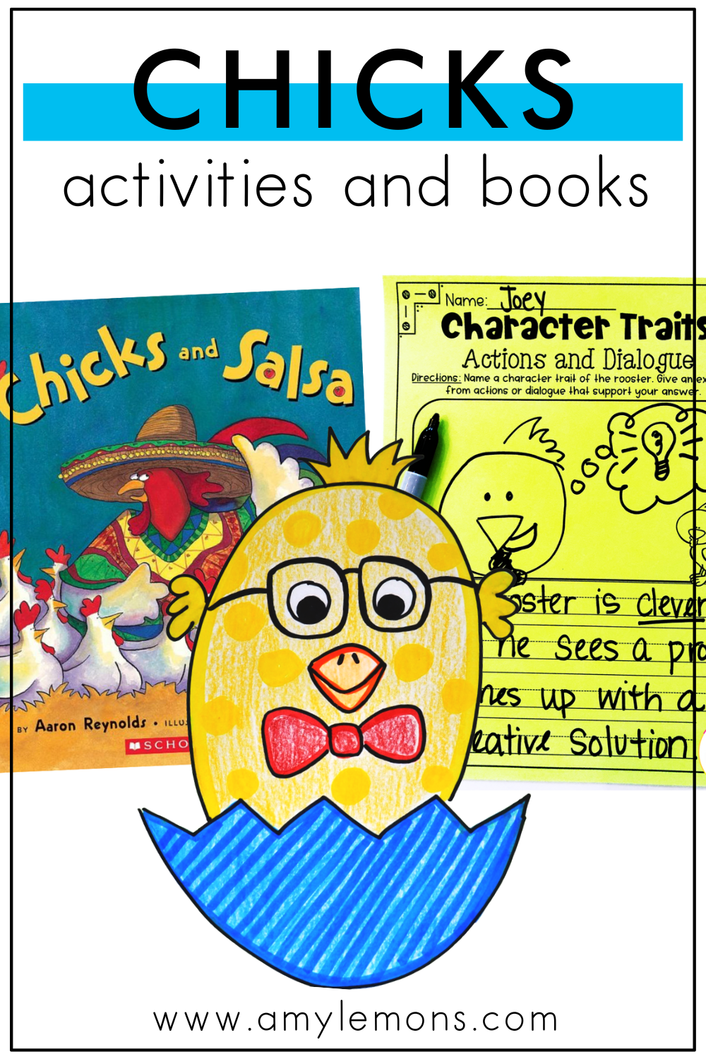 chick activities and books