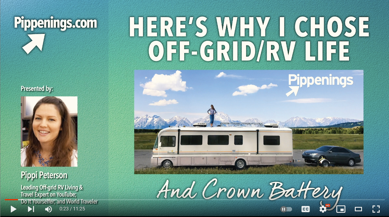 Here's why I chose off-grid/RV life