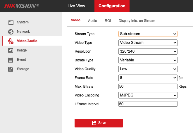 Hikvision Camera Configuration Guide