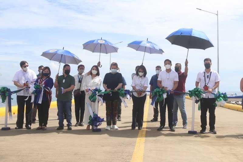 Pier 88 causeway, seabus in Liloan inaugurated