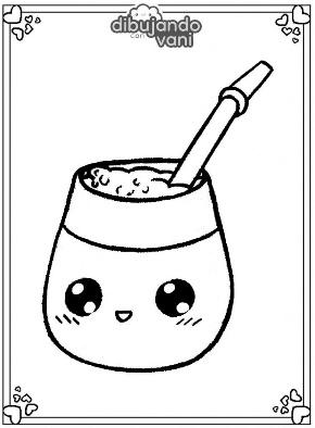 Dibujo de un mate para imprimir y colorear - Dibujando con Vani