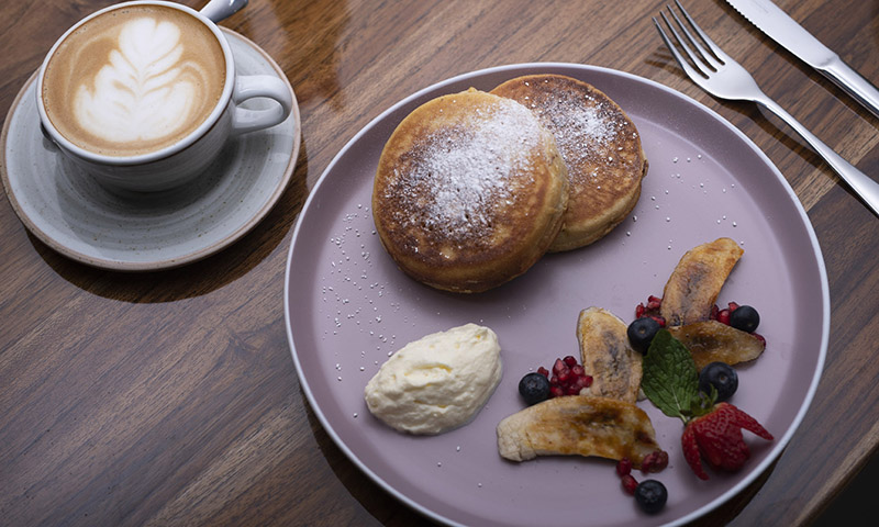 Desayuno del Ocotea Boutique Hotel