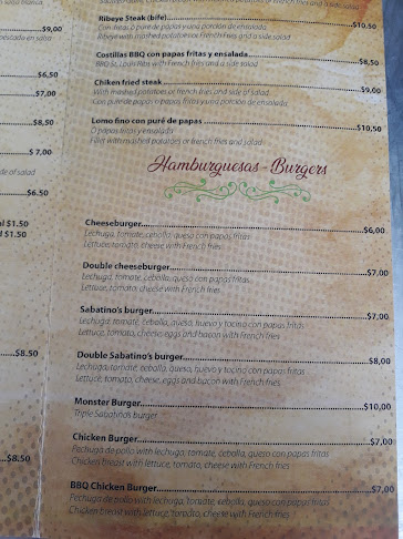 Sabatino's Garden Restaurant - Restaurante