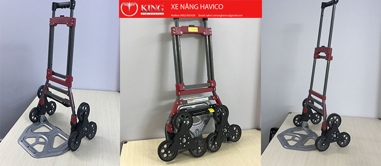 Xe kéo đẩy hàng leo cầu thang Xe kéo đẩy hàng leo cầu thang