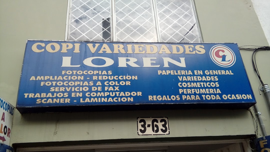Copi Variedades Loren