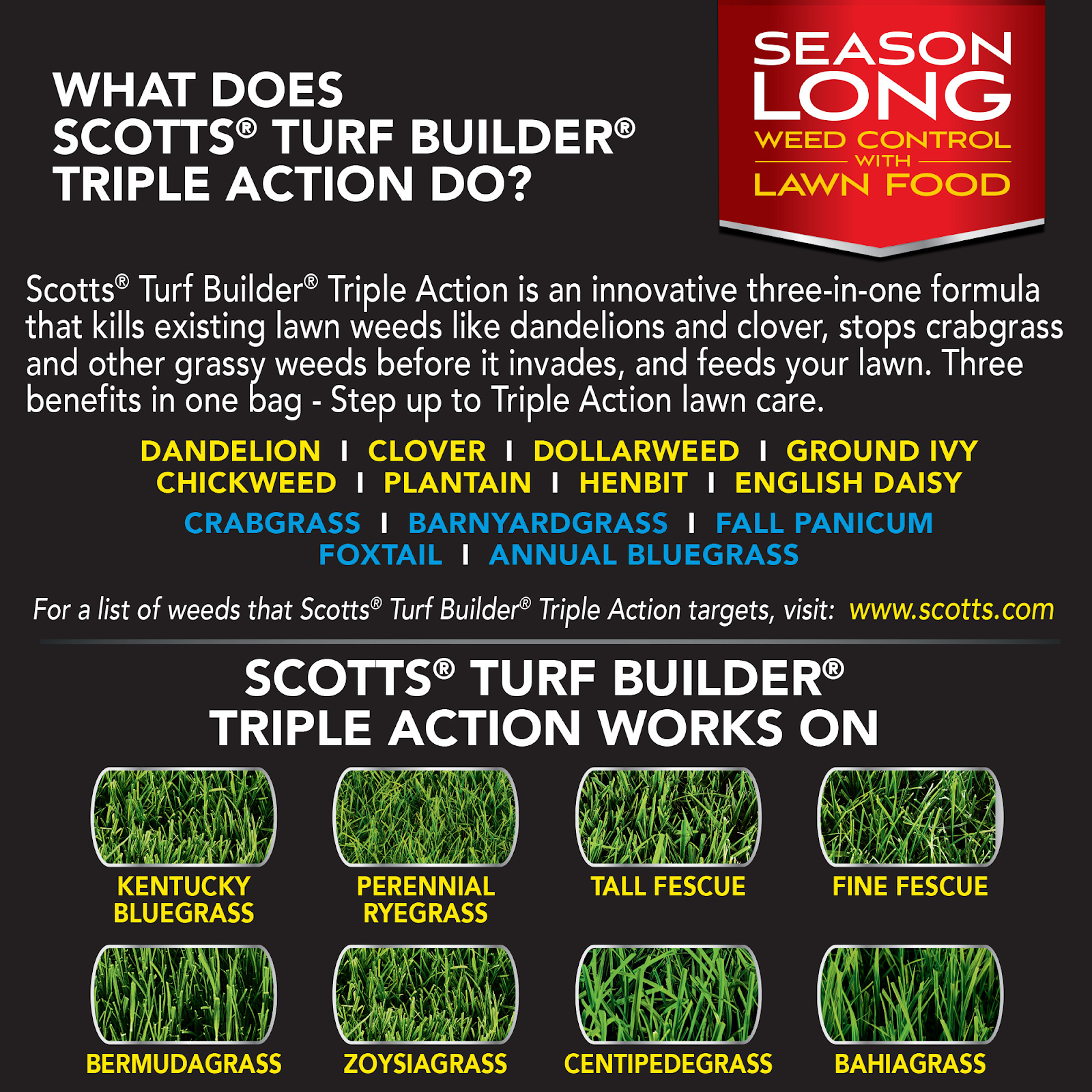 Scotts Turf Builder Triple Action