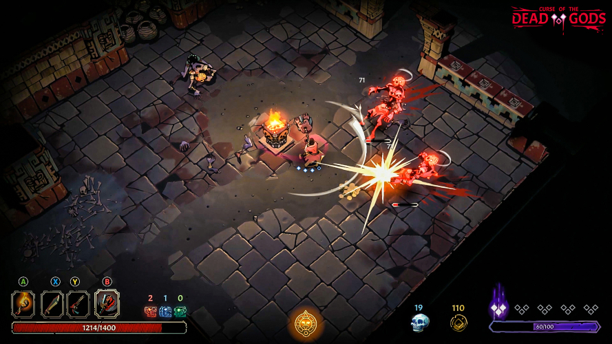 Curse of the Dead Gods in-game screenshot