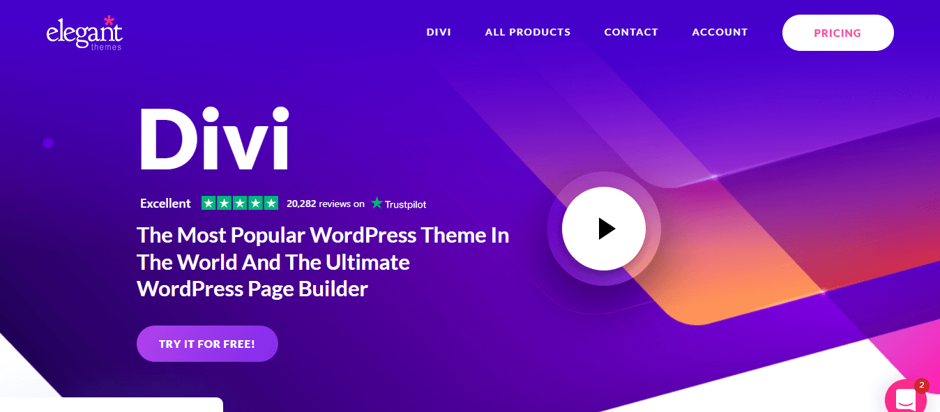 Divi is among the top premium WordPress themes that are mobile friendly.