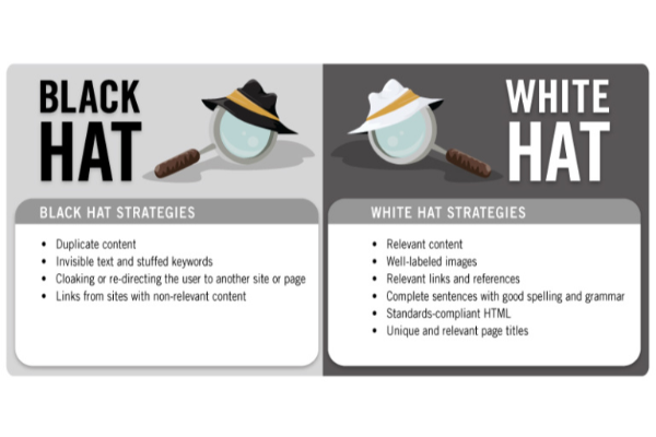 seo marketing - black hat vs white hat