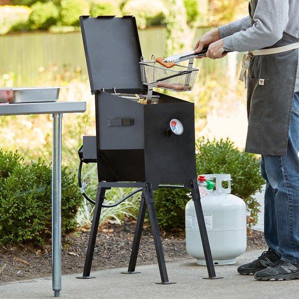 Propane deep fryer
