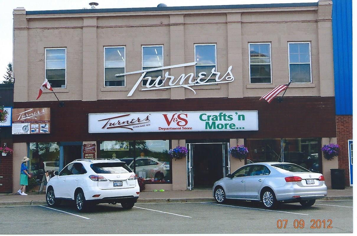 Turners department store on Manitoulin Island