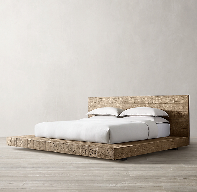 Low profile platform beds need thicker mattresses to be comfortable to get in and out of