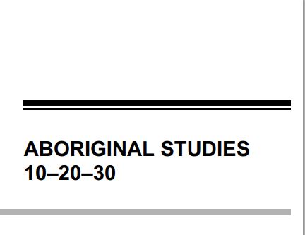 Aboriginal Studies 10 20 30.JPG