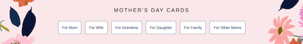 Hallmark Mother's Day filters