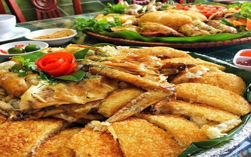 Ẩm thực tại nhà hàng Làng Chài