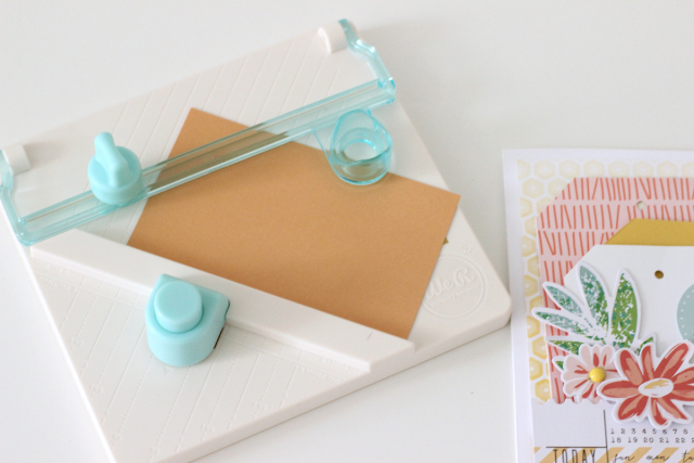 Tag Punch Board Card by Nancy Damiano for We R Memory Keepers