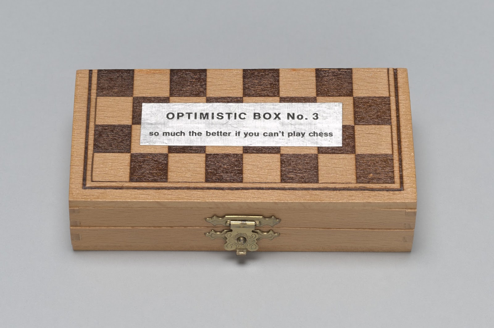Robert Filliou. Optimistic Box no. 3. 1969 | MoMA