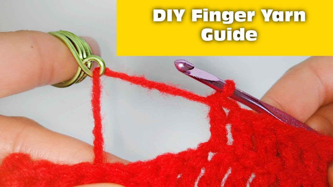 Carp crochet yarn tension guide ring setup tutorial 🤩These rings