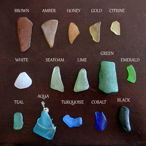 Sea Glass Color Chart