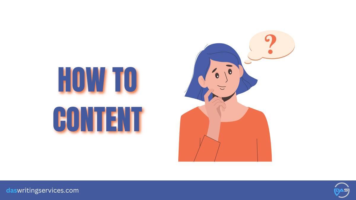 how to content