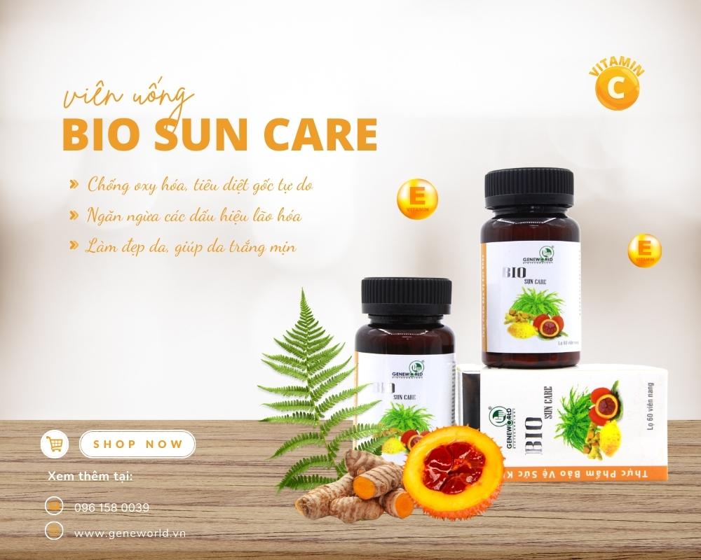 Viên uống trắng da chống nắng Bio Sun Care