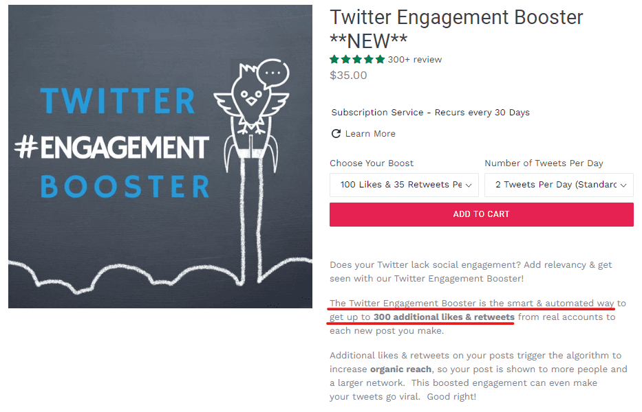 Twitter Engagement Booster